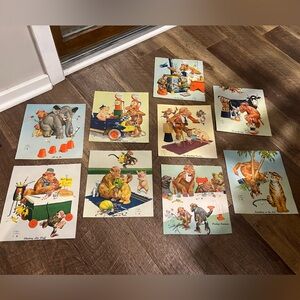 Vintage Animal Illustration Prints